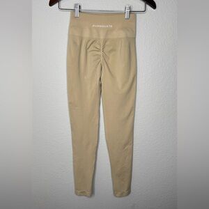 Alphalete Amplify Seamless Leggings‎ XS Ruched Back High Rise Gym Tights